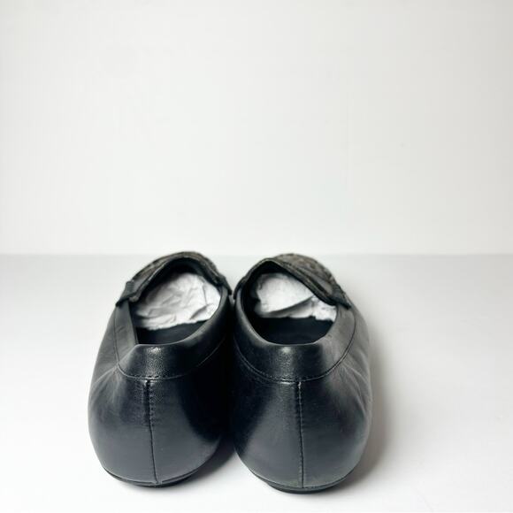 Vionic Piper Loafers Women Leather Leopard Black Print 7 - Picture 3 of 7